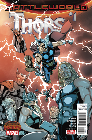 Illustration for article titled Marvel Comics Has Turned Thor Into The Wire And It’s Awesome